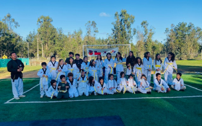 Examen de grado taller Taekwondo